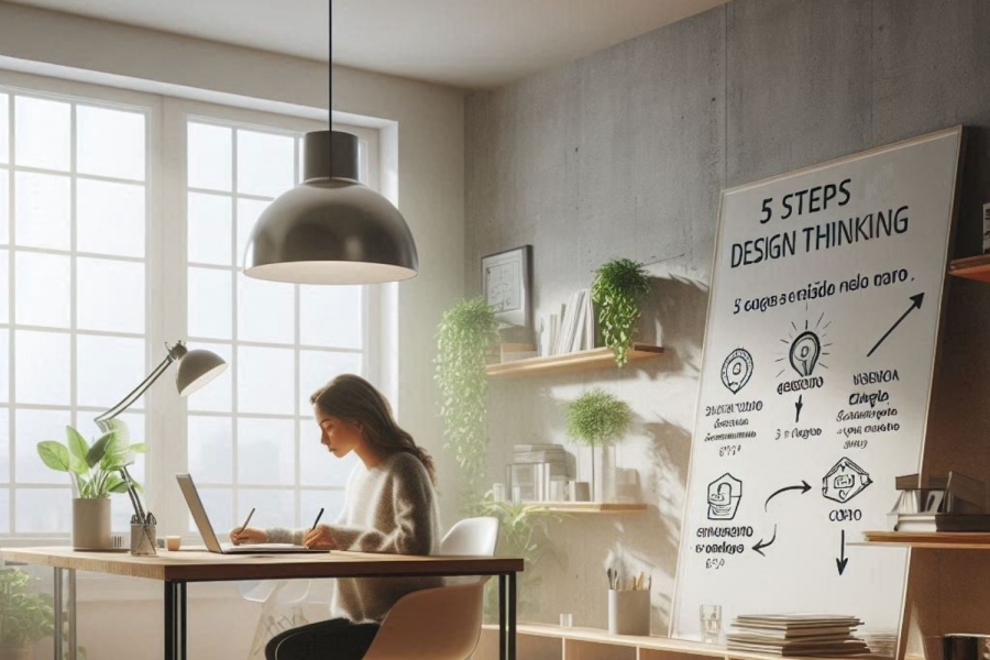 Os 5 Estágios do Design Thinking: Um Guia para Iniciantes